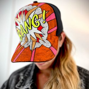 Casquette Noire ajustable unisexe-Bang