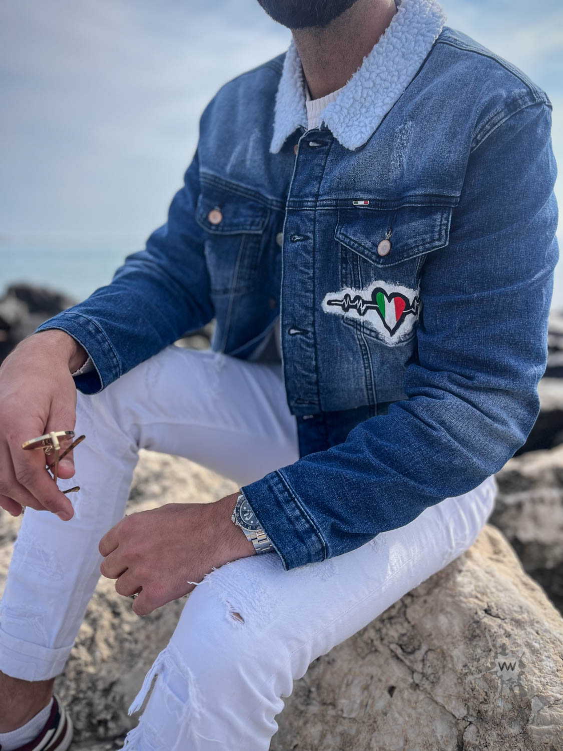 Veste Jean Homme Taille XL - Dolce Vita – Image 3