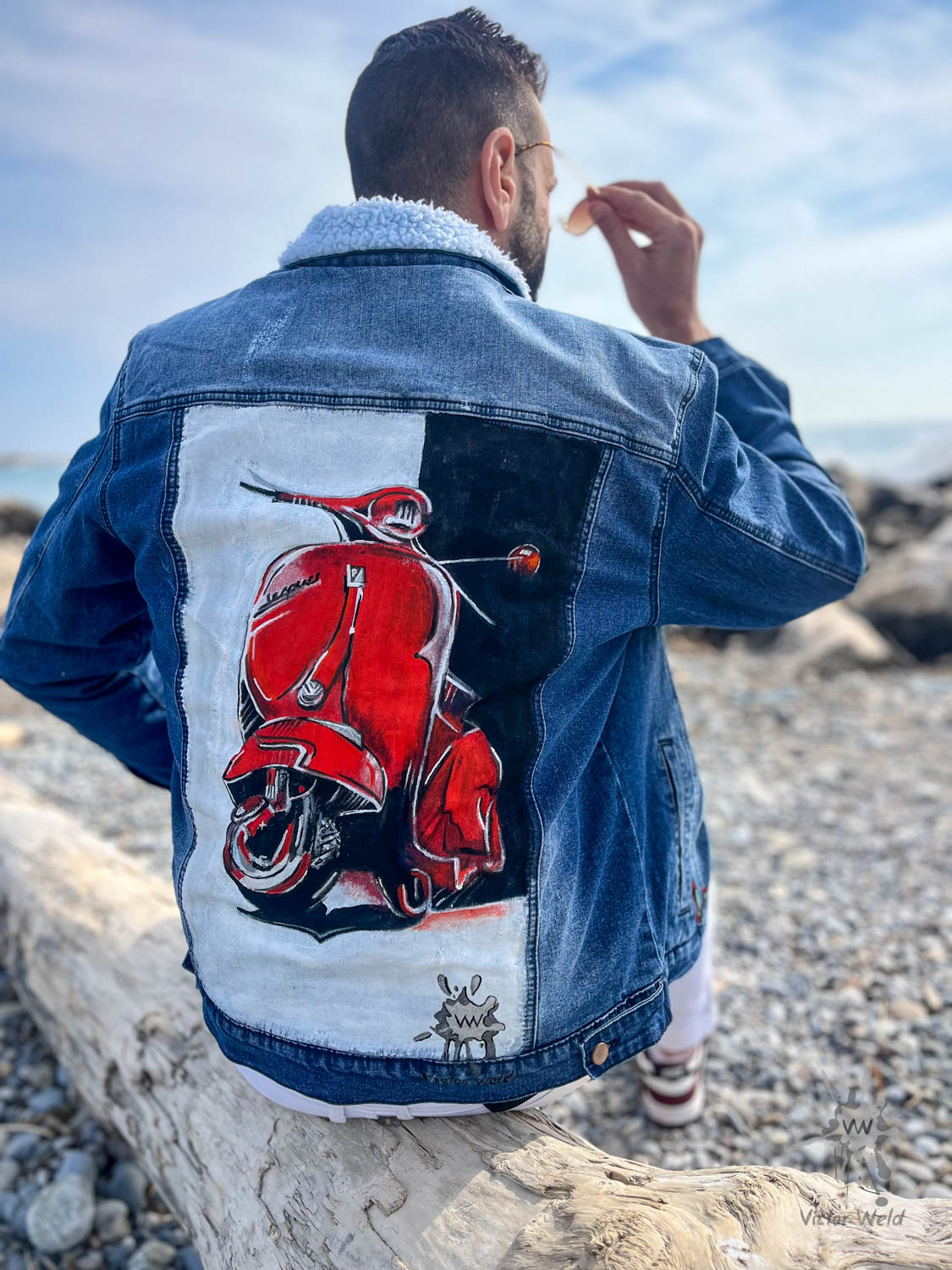 Veste Jean Homme Taille XL - Dolce Vita – Image 4